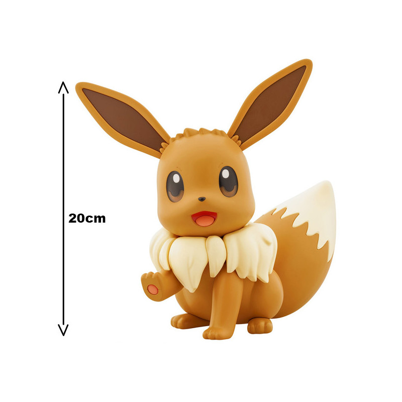 Pokemon Pokepla Big 02 Evoli 20cm Bandai - 1