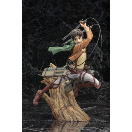 Attack on Titan statuette PVC ARTFX J 1/8 Eren Yeager Renewal Package Ver. 26 cm Kotobukiya - 3