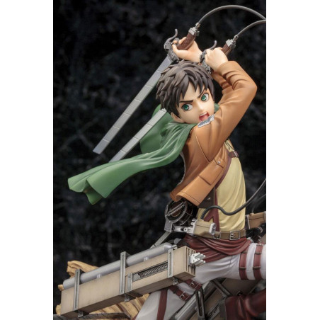 Attack on Titan statuette PVC ARTFX J 1/8 Eren Yeager Renewal Package Ver. 26 cm Kotobukiya - 9