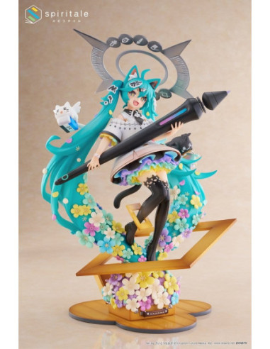 Hatsune Miku x Naoki Saito statuette...