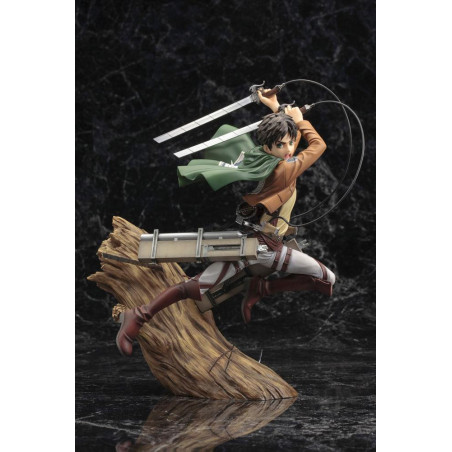 Attack on Titan statuette PVC ARTFX J 1/8 Eren Yeager Renewal Package Ver. 26 cm Kotobukiya - 26