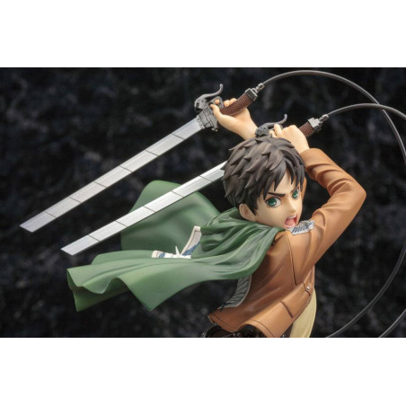 Attack on Titan statuette PVC ARTFX J 1/8 Eren Yeager Renewal Package Ver. 26 cm Kotobukiya - 32