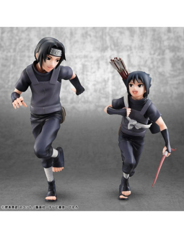 Naruto Shippuden pack 2 figurines PVC...