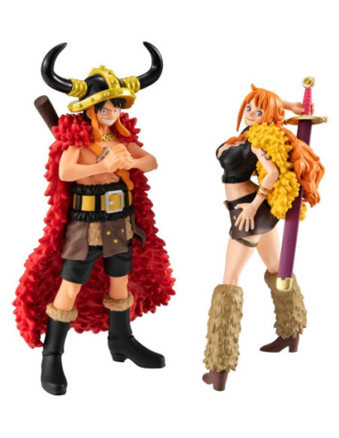 One Piece pack 2 figurines PVC...