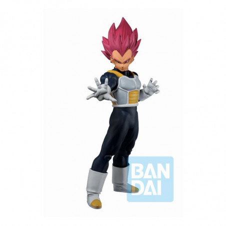 Dragon Ball Super statuette PVC Ichibansho Super Saiyan God Vegeta (Back To The Film) 24 cm Banpresto - 1