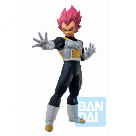 Dragon Ball Super statuette PVC Ichibansho Super Saiyan God Vegeta (Back To The Film) 24 cm Banpresto - 2