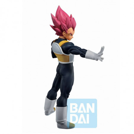 Dragon Ball Super statuette PVC Ichibansho Super Saiyan God Vegeta (Back To The Film) 24 cm Banpresto - 3