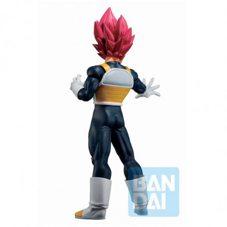 Dragon Ball Super statuette PVC Ichibansho Super Saiyan God Vegeta (Back To The Film) 24 cm Banpresto - 4