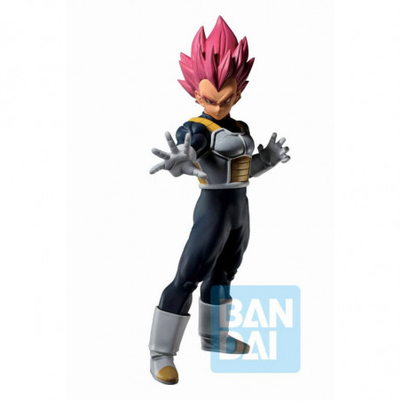 Dragon Ball Super statuette PVC Ichibansho Super Saiyan God Vegeta (Back To The Film) 24 cm Banpresto - 5