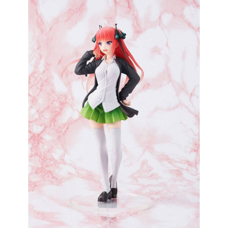 The Quintessential Quintuplets statuette PVC Coreful Nakano Nino Uniform Ver. 20 cm Taito - 4