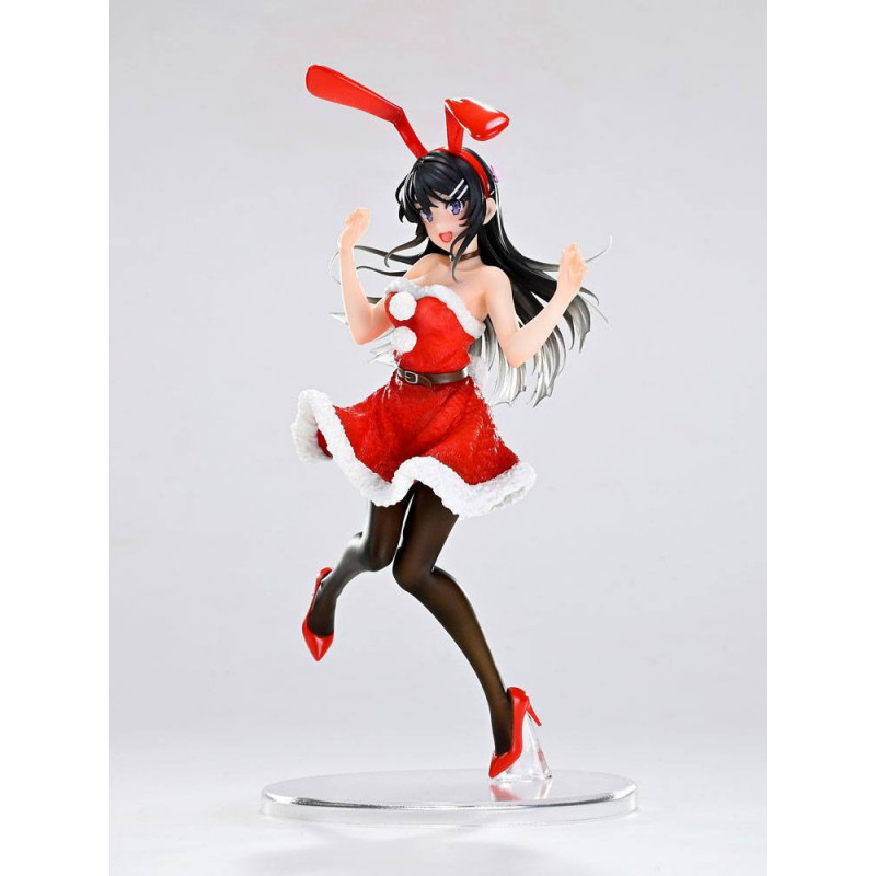Rascal Does Not Dream of Bunny Girl Senpai statuette PVC Coreful Mai Sakurajima Winter Bunny 20 cm Taito - 1