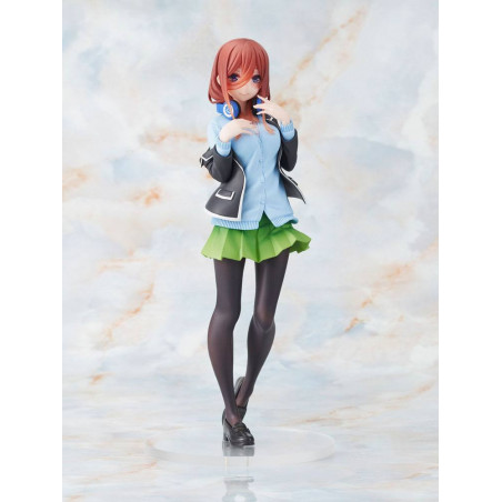 The Quintessential Quintuplets statuette PVC Coreful Nakano Miku Uniform Ver. 20 cm Taito - 1