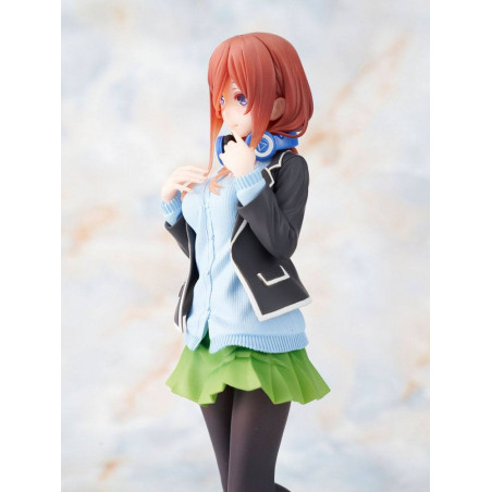 The Quintessential Quintuplets statuette PVC Coreful Nakano Miku Uniform Ver. 20 cm Taito - 2