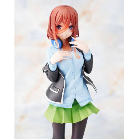 The Quintessential Quintuplets statuette PVC Coreful Nakano Miku Uniform Ver. 20 cm Taito - 3