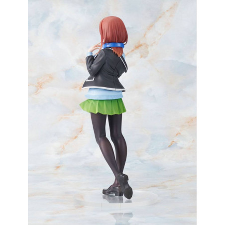 The Quintessential Quintuplets statuette PVC Coreful Nakano Miku Uniform Ver. 20 cm Taito - 5
