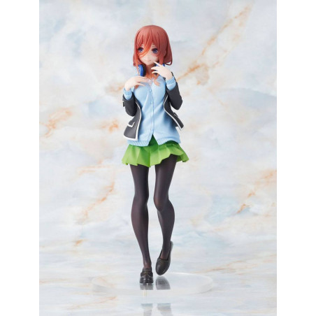 The Quintessential Quintuplets statuette PVC Coreful Nakano Miku Uniform Ver. 20 cm Taito - 8