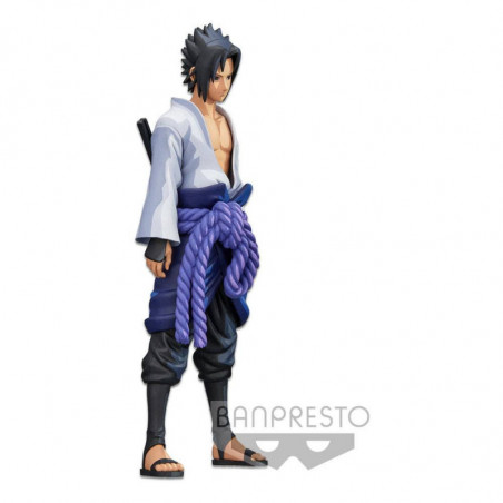 Naruto Shippuden figurine Grandista Shinobi Relations Uchiha Sasuke Manga Dimensions 27 cm Banpresto - 5