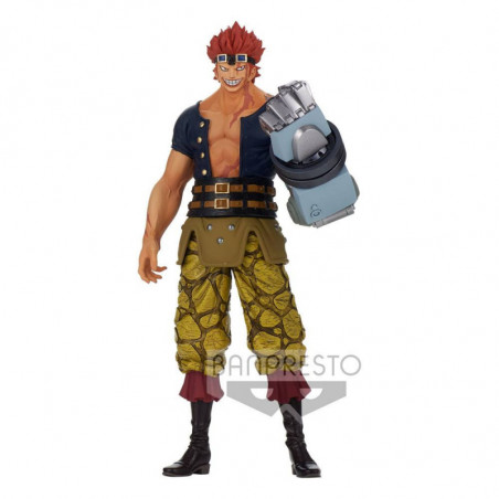 One Piece statuette PVC DXF Grandline Men Wanokuni Eustass Kid 17 cm Banpresto - 1