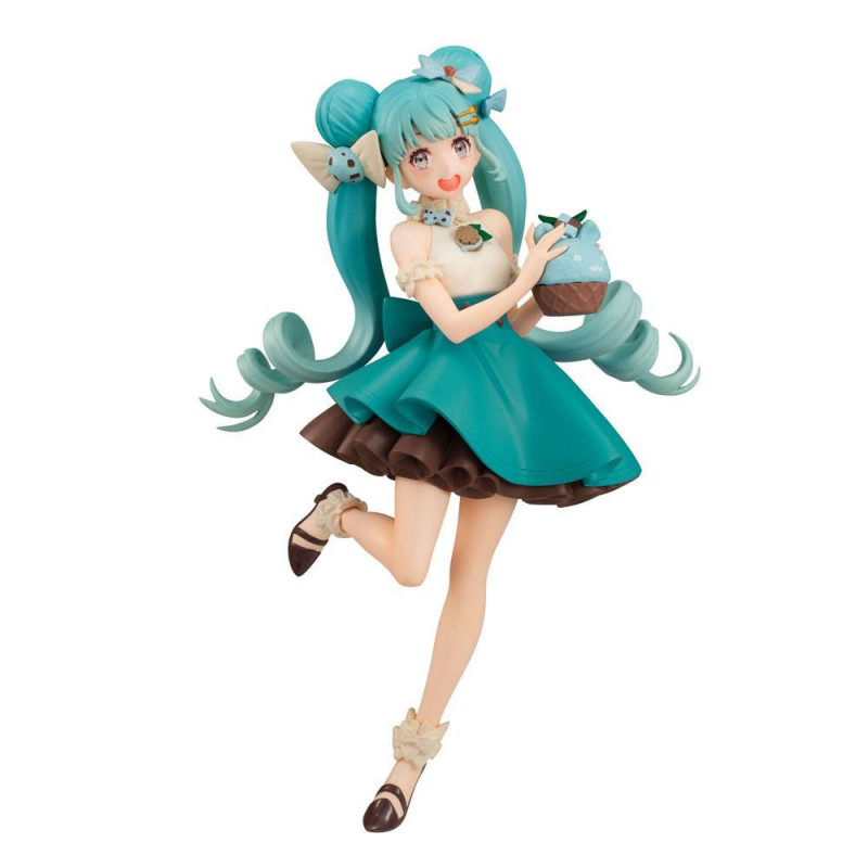Hatsune Miku statuette PVC SweetSweets Series Hatsune Miku Chocolate Mint 17 cm Furyu - 1