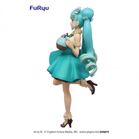 Hatsune Miku statuette PVC SweetSweets Series Hatsune Miku Chocolate Mint 17 cm Furyu - 7
