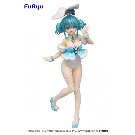 Hatsune Miku statuette PVC BiCute Bunnies Hatsune Miku White Rabbit Pearl Color ver. SEGA - 1