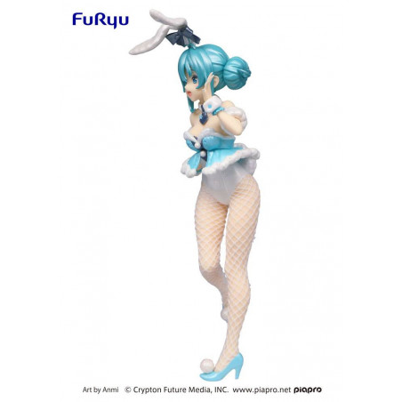 Hatsune Miku statuette PVC BiCute Bunnies Hatsune Miku White Rabbit Pearl Color ver. SEGA - 2