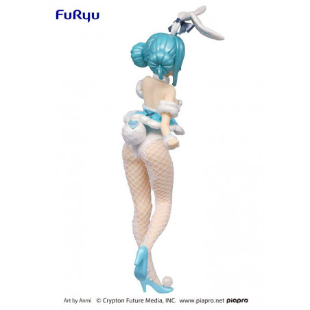 Hatsune Miku statuette PVC BiCute Bunnies Hatsune Miku White Rabbit Pearl Color ver. SEGA - 6