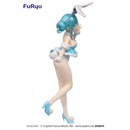 Hatsune Miku statuette PVC BiCute Bunnies Hatsune Miku White Rabbit Pearl Color ver. SEGA - 7
