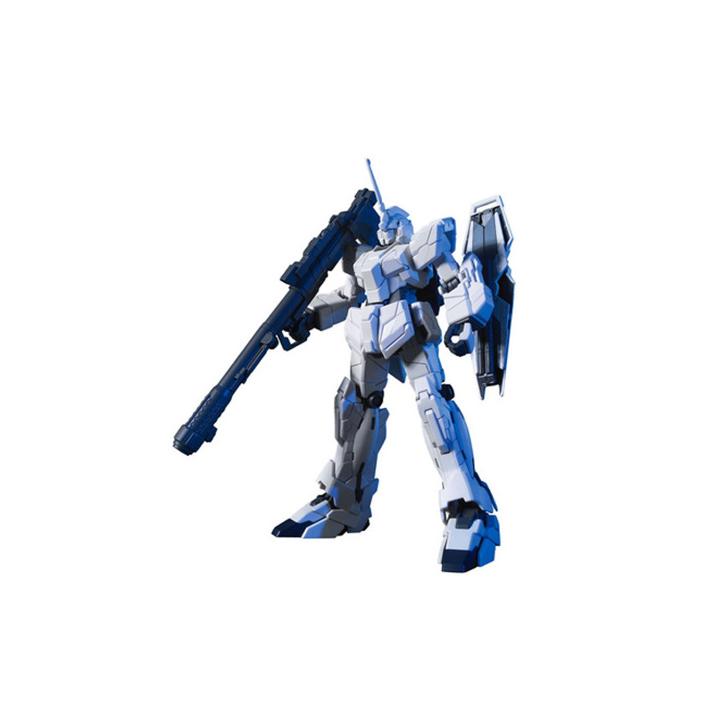 Gundam Gunpla HG 1/144 101 Rx-0 Unicorn Gundam Unicorn Mode Bandai - 1