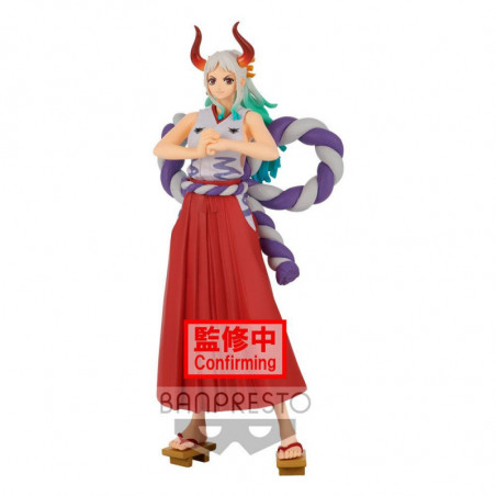 One Piece statuette PVC DXF Grandline Lady Wanokuni Yamato 18 cm Banpresto - 1