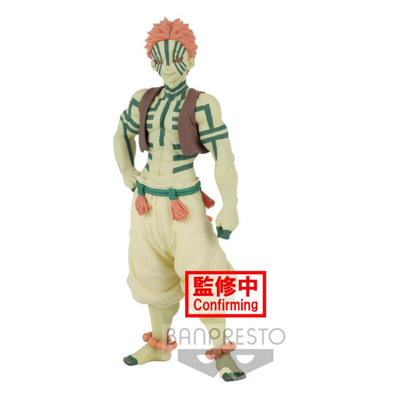 Demon Slayer Kimetsu no Yaiba statuette PVC Demon Series Akaza 17 cm Banpresto - 1