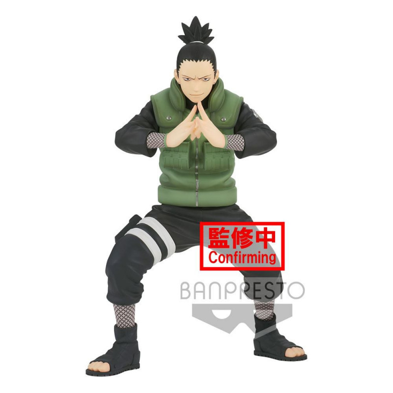 Naruto Shippuden statuette PVC Vibration Stars Nara Shikamaru 17 cm Banpresto - 1