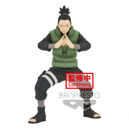 Naruto Shippuden statuette PVC Vibration Stars Nara Shikamaru 17 cm Banpresto - 1