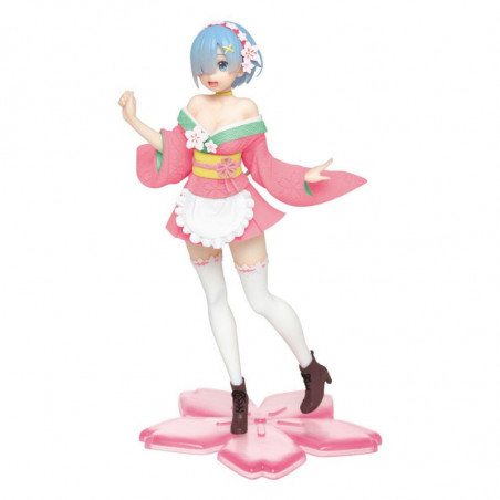 Re:Zero statuette PVC Precious Rem Original Sakura Image Ver. Renewal 23 cm Taito - 1