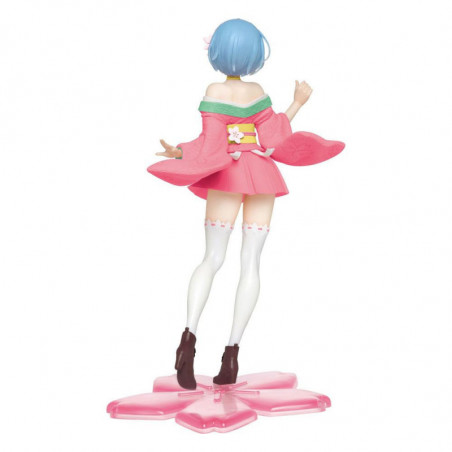 Re:Zero statuette PVC Precious Rem Original Sakura Image Ver. Renewal 23 cm Taito - 3