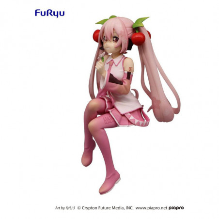 Hatsune Miku statuette PVC Noodle Stopper Sakura Miku 2022 Ver. 14 cm Furyu - 2