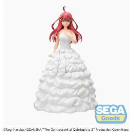 The Quintessential Quintuplets statuette PVC SPM Itsuki Nakano Bride Ver. 21 cm SEGA - 2