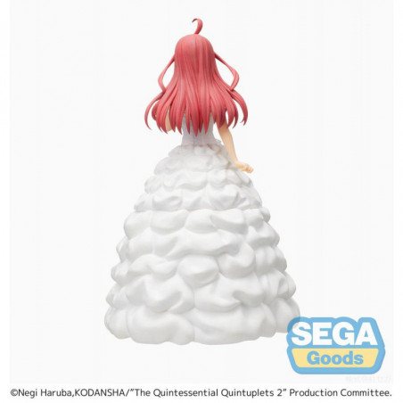 The Quintessential Quintuplets statuette PVC SPM Itsuki Nakano Bride Ver. 21 cm SEGA - 4