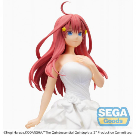 The Quintessential Quintuplets statuette PVC SPM Itsuki Nakano Bride Ver. 21 cm SEGA - 6