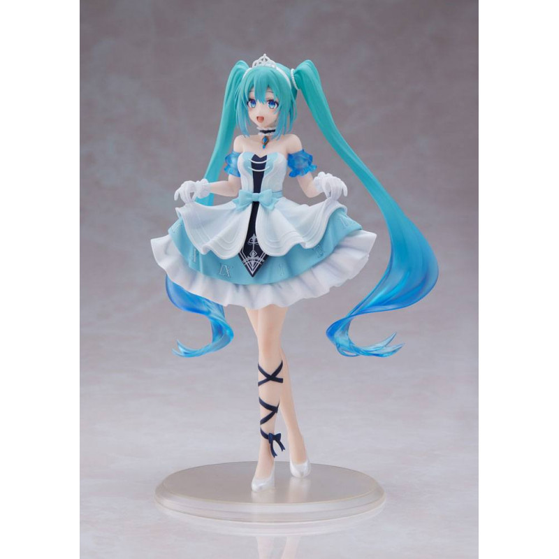 Hatsune Miku Wonderland statuette PVC Hatsune Miku Cinderella 18 cm Taito - 1