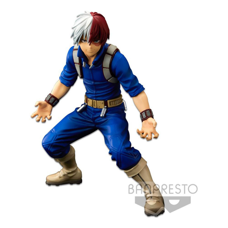 My Hero Academia statuette Colosseum Modeling Academy Super Master Stars Piece Shoto Todoroki 21 cm Banpresto - 1