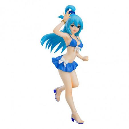 KonoSuba statuette PVC Pop Up Parade Aqua: Swimsuit Ver. 18 cm Good Smile Company - 1