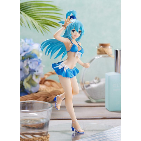 KonoSuba statuette PVC Pop Up Parade Aqua: Swimsuit Ver. 18 cm Good Smile Company - 2