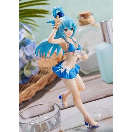 KonoSuba statuette PVC Pop Up Parade Aqua: Swimsuit Ver. 18 cm Good Smile Company - 3
