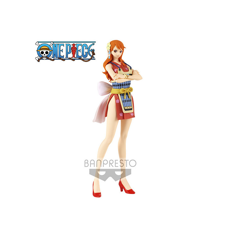 One Piece Glitter & Glamours Nami Wanokuni II Ver A 25cm - W89 Banpresto - 1