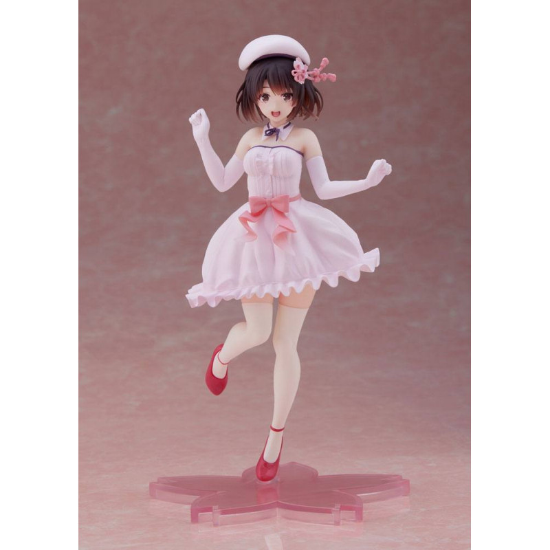 Saekano statuette Coreful PVC Kato Megumi Sakura Dress Ver. 20 cm Taito - 1