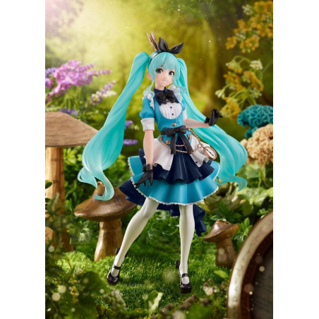 Vocaloid statuette PVC Princess AMP Hatsune Miku Alice Ver. 18 cm Taito - 10