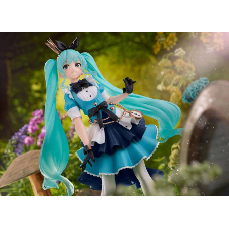 Vocaloid statuette PVC Princess AMP Hatsune Miku Alice Ver. 18 cm Taito - 12