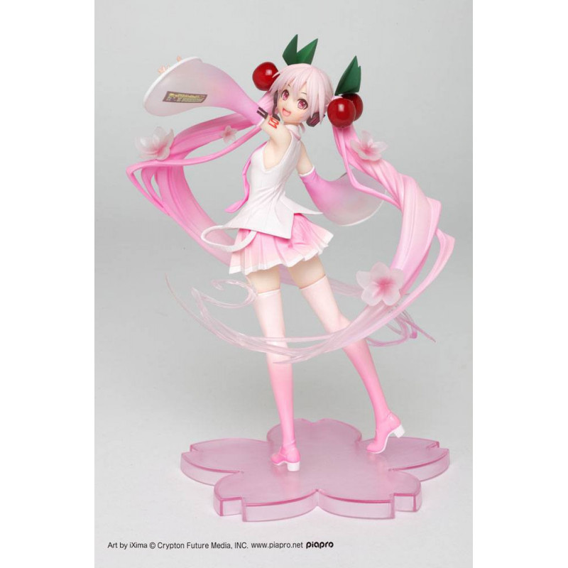 Vocaloid statuette PVC Sakura Miku Newly Written 2020 Ver. 20 cm Taito - 1