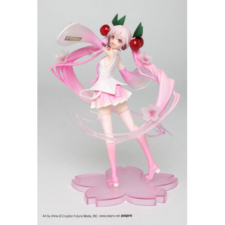 Vocaloid statuette PVC Sakura Miku Newly Written 2020 Ver. 20 cm Taito - 1